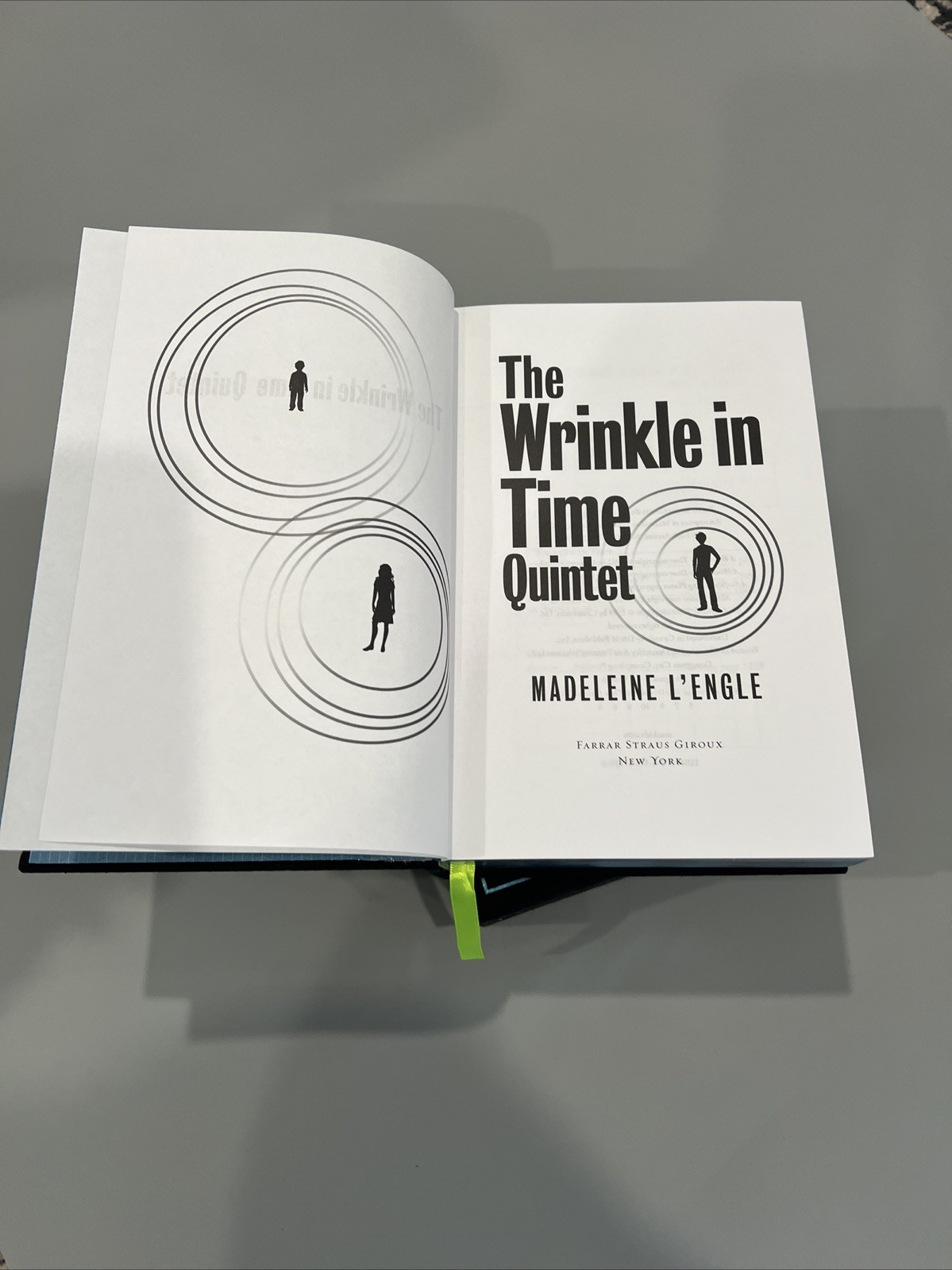 The Wrinkle in Time Quintet Slipcase Collector’s Edition Hardcover FSG Press