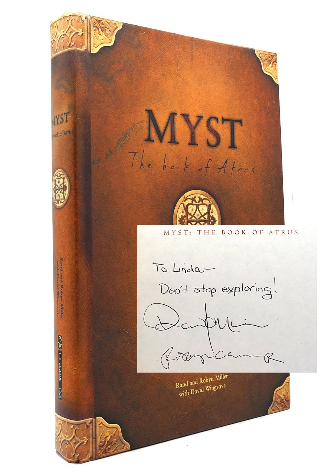 Myst: The Book of Atrus – hardcover Miller, Rand|Miller, Robyn|Wingrove, Dav…