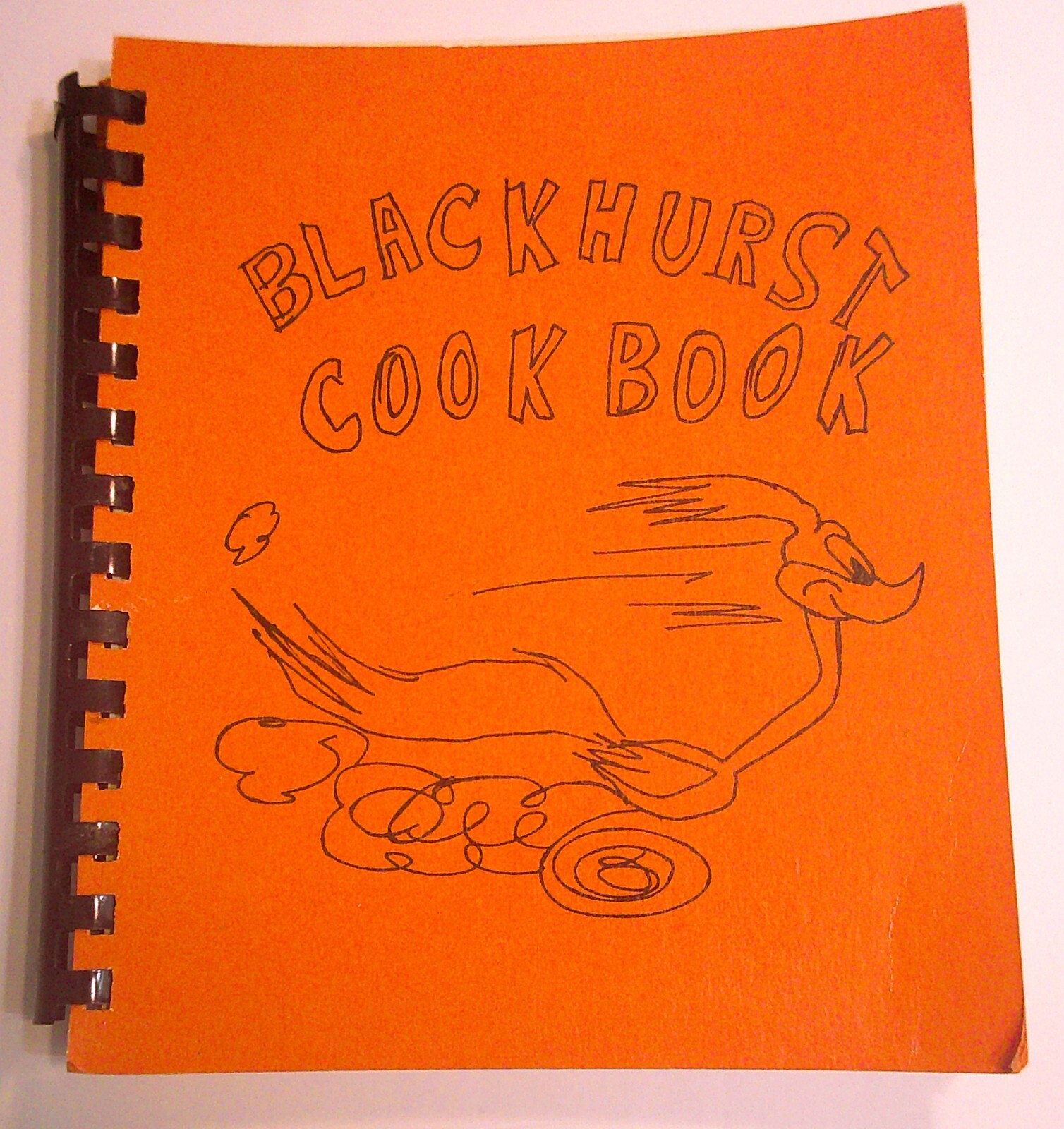 1980 Blackhurst School Cookbook Spiral Bound 168 pages