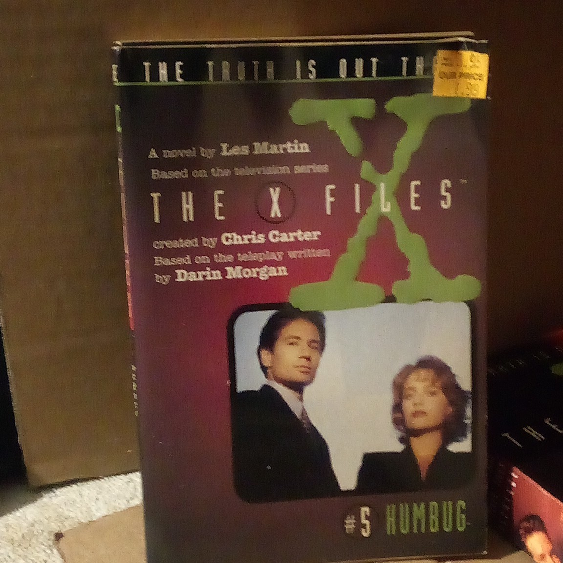 The X-Files HarperPrism Paperback Novel Lot 6: #1,3,4,5,6,7 (1990s)