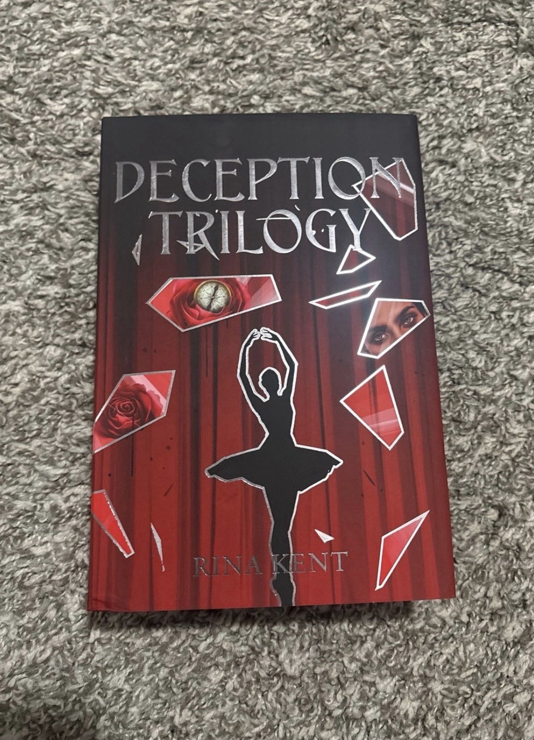 Rina Kent Deception Trilogy Books for days crate