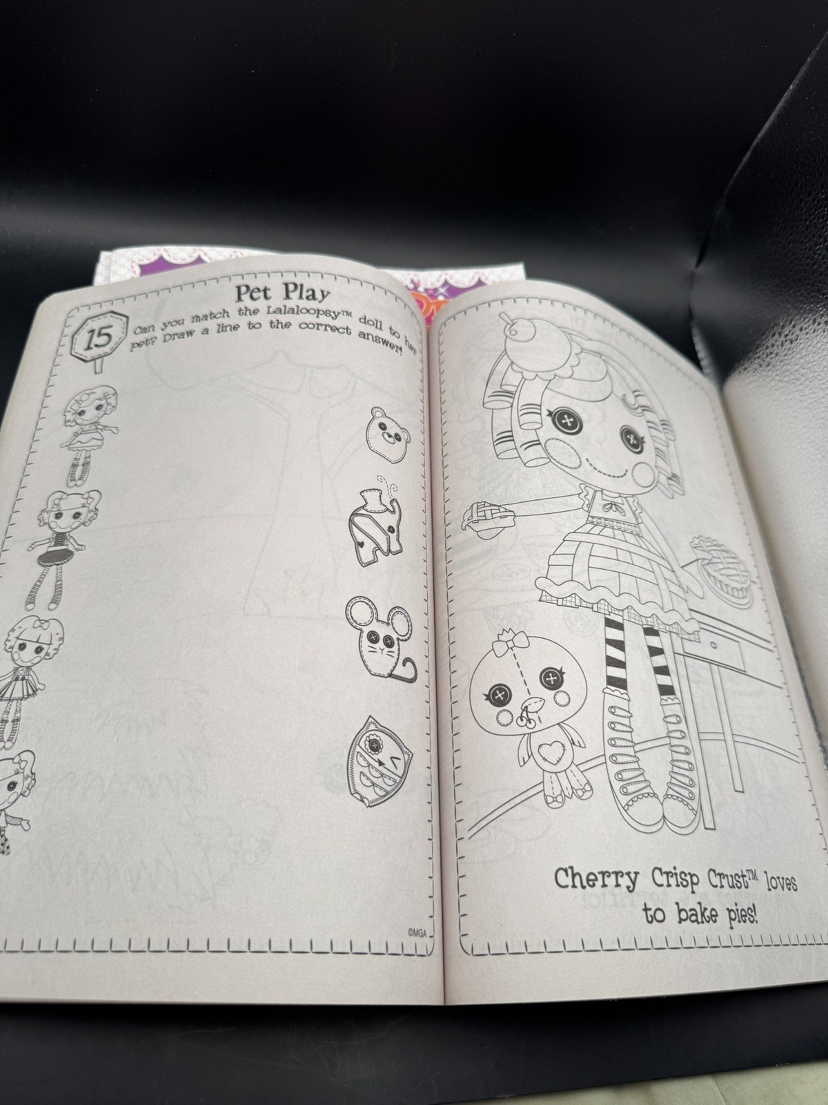 Lalaloopsy coloring/Activity Book Once Upon A Time~96 Pages