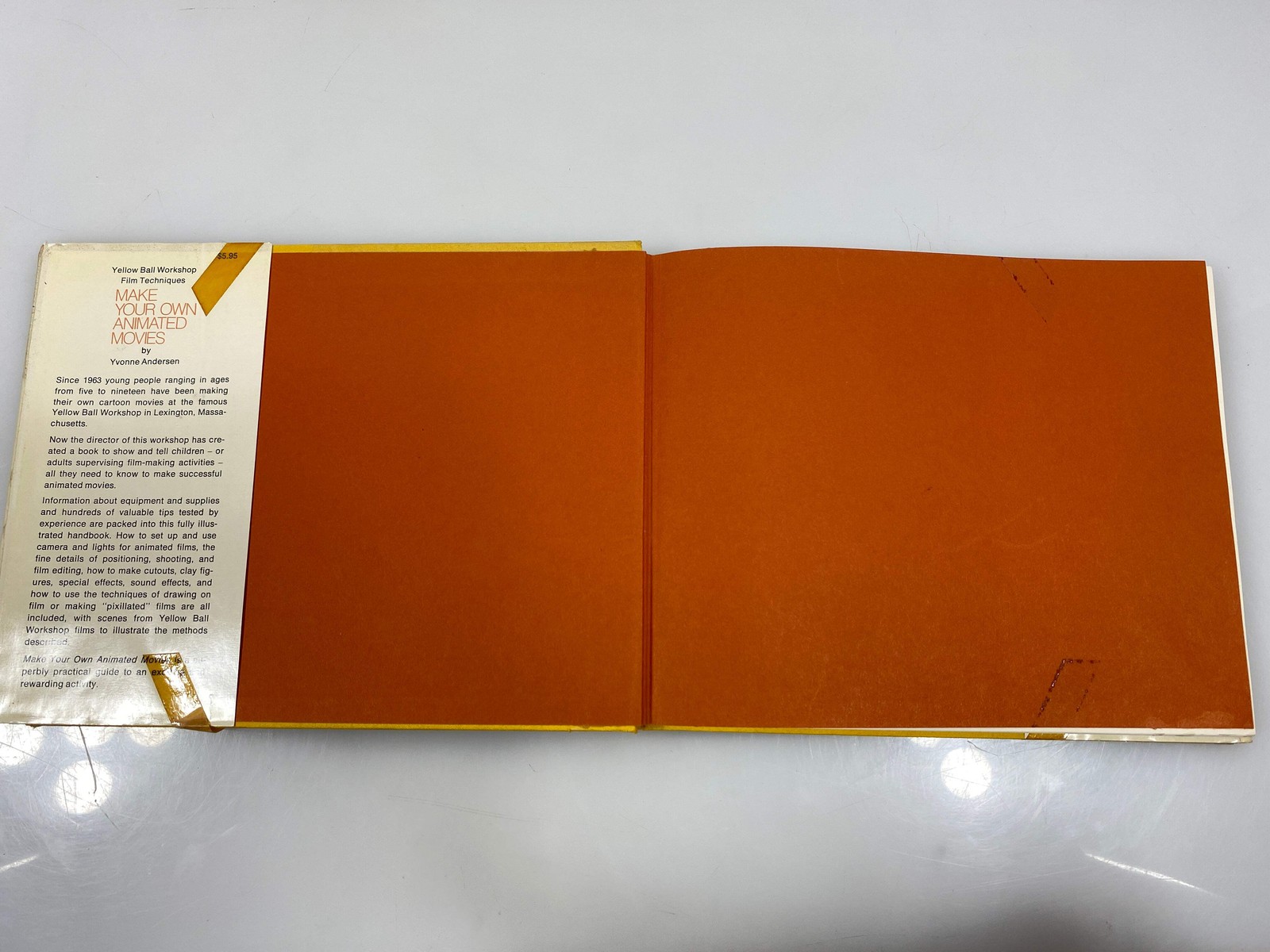 Make Your Own Animated Movies by Andersen Ex-library 1970 HCDJ
