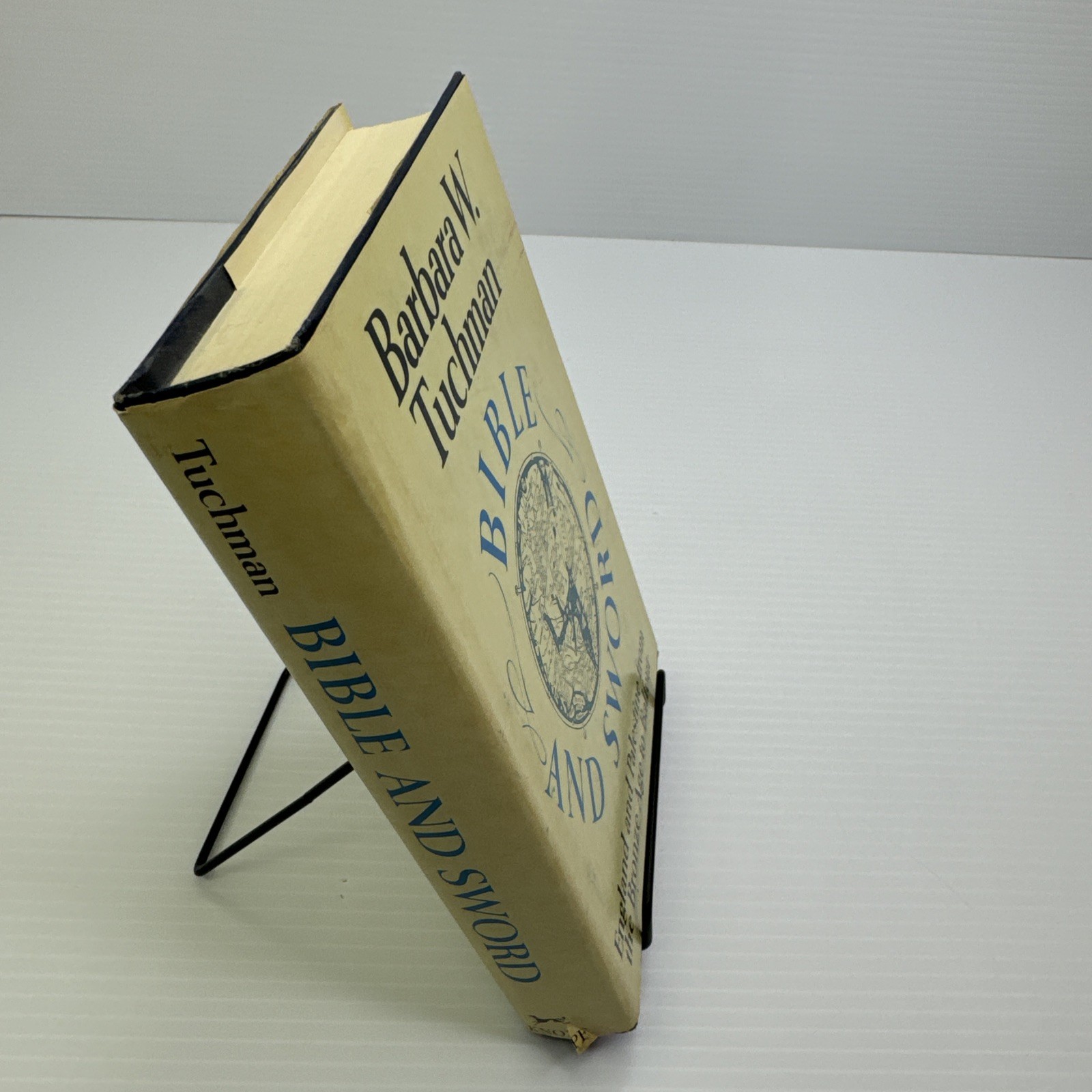 Bible and the Sword Barbara W. Tuchman 1956 Book Club Edition HC Funk & Wagnalls