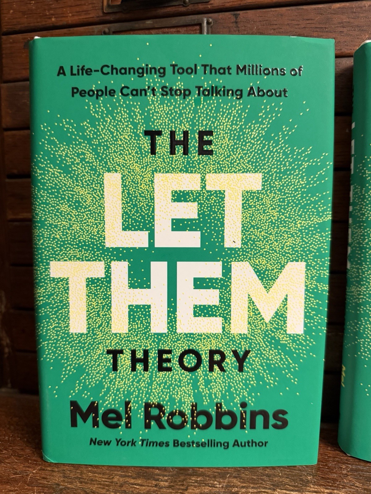 Lot of 2: The LET THEM THEORY by Mel Robbins First Edition Hardcover Books