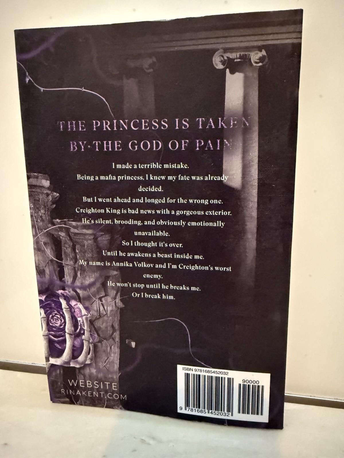 Special Edition Print Trade Paperback .. God of Pain (Legacy of Gods #2) R Kent