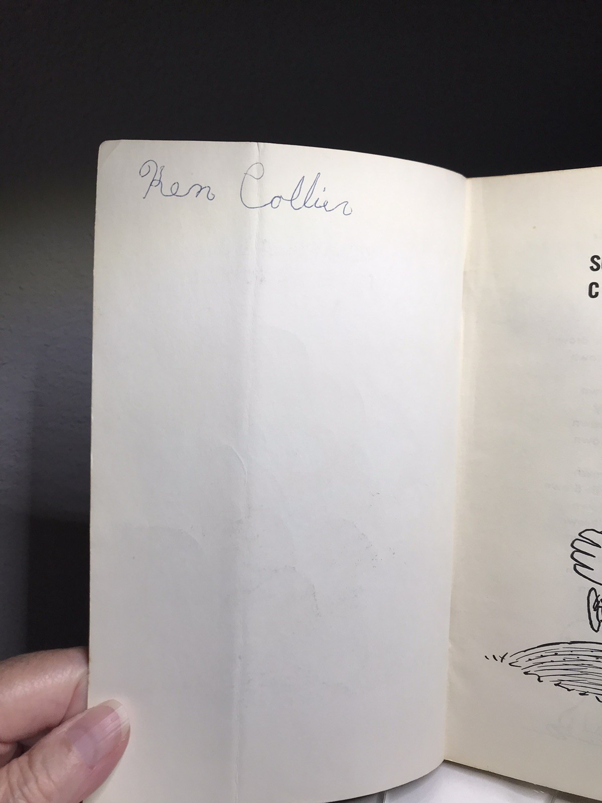 Vtg Charles Schulz Peanuts Paperback Comic Books Lot Of 2 ~ Charlie Brown