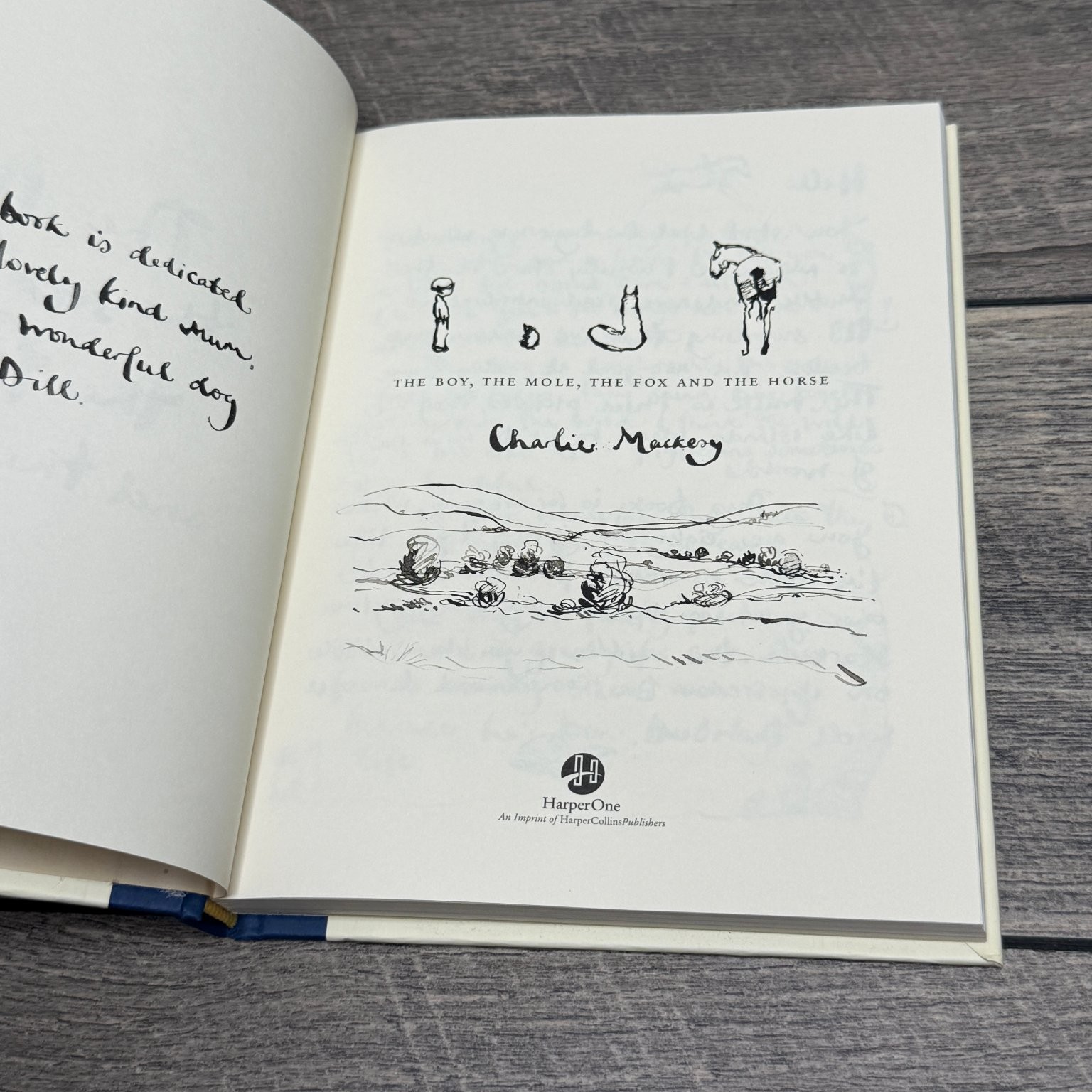 The Boy, the Mole, the Fox and the Horse Charlie Mackesy 2019 First Edition