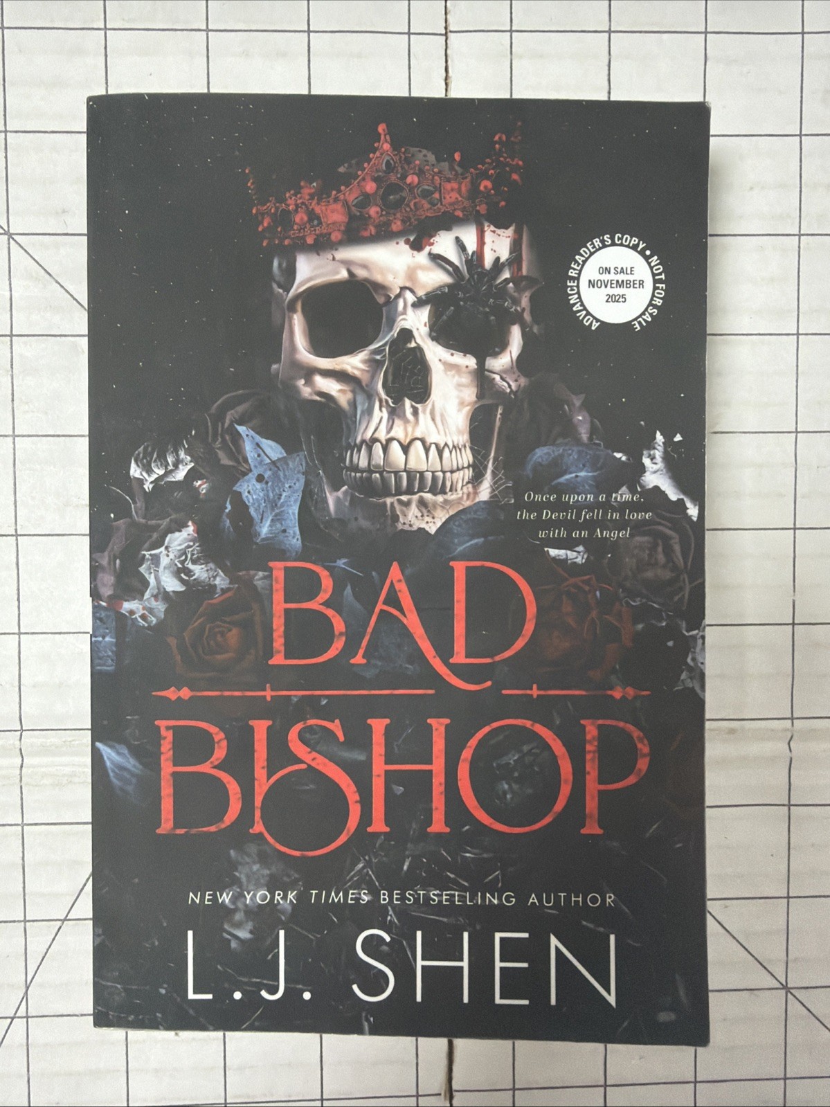 Bad Bishop by L.J. Shen Paperback Book Brand New ARC (Advance Readers Copy) RARE