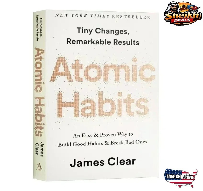 Atomic Habits by James Clear Build Good Habits Brand New USA..
