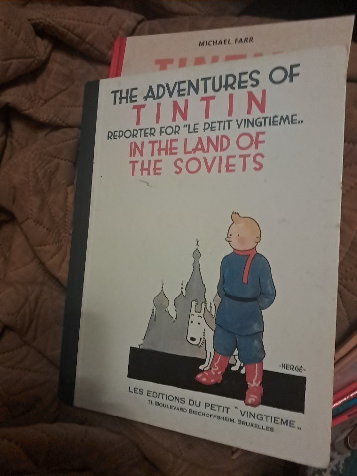 Lot Of 8 Adventures Of Tintin