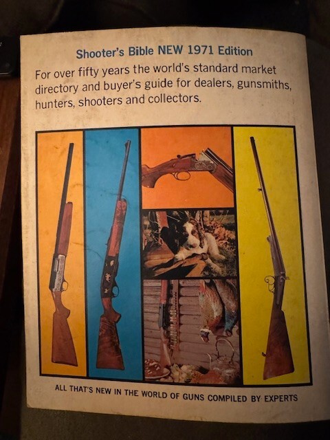 Shooter’s Bible No. 62 1971 Edition by Stoeger Publishing Company, 576 Pages
