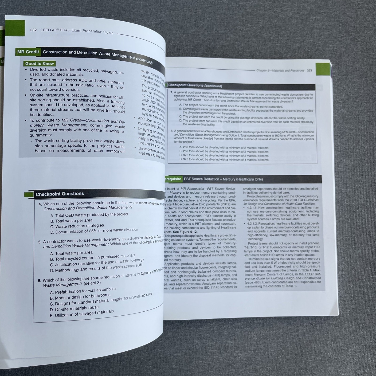 LEED AP BD+C Exam Preparation Guide by Fulya Kocak Gin Softcover Construction
