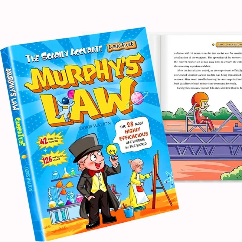 Murphy’s Law Comic Book for Kids 8-12 | Fun Science Graphic Novel for Children!!