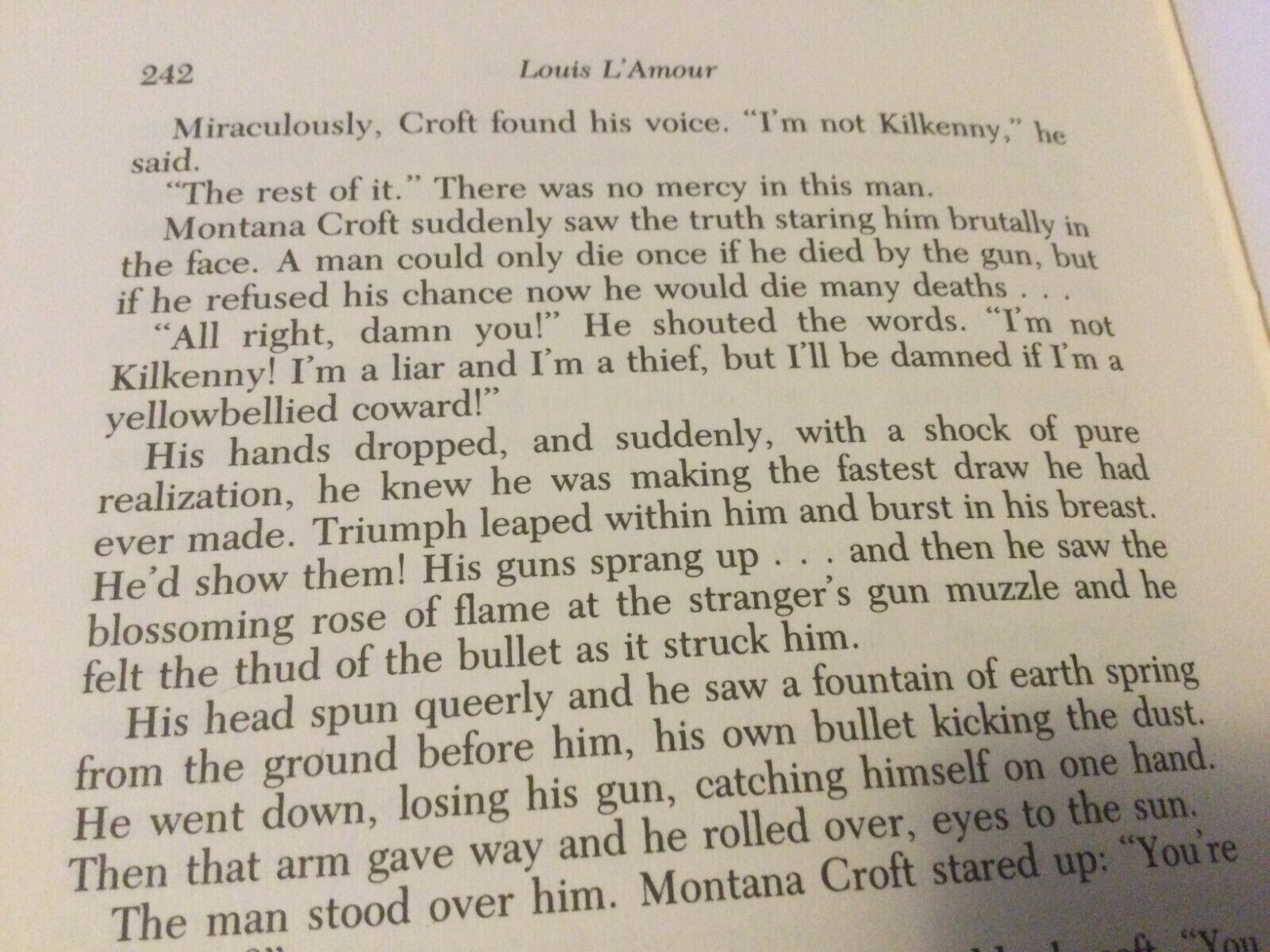 Louis L’Amour “The Rider Of Ruby Hills” Leatherette Book 344 pages