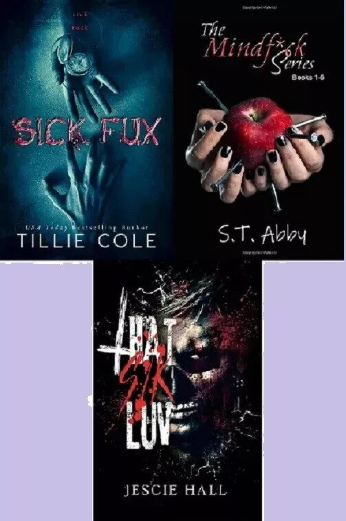 Sick Fux + THAT SIK LUV +The Mindf*ck Series….. Paperback 3books set