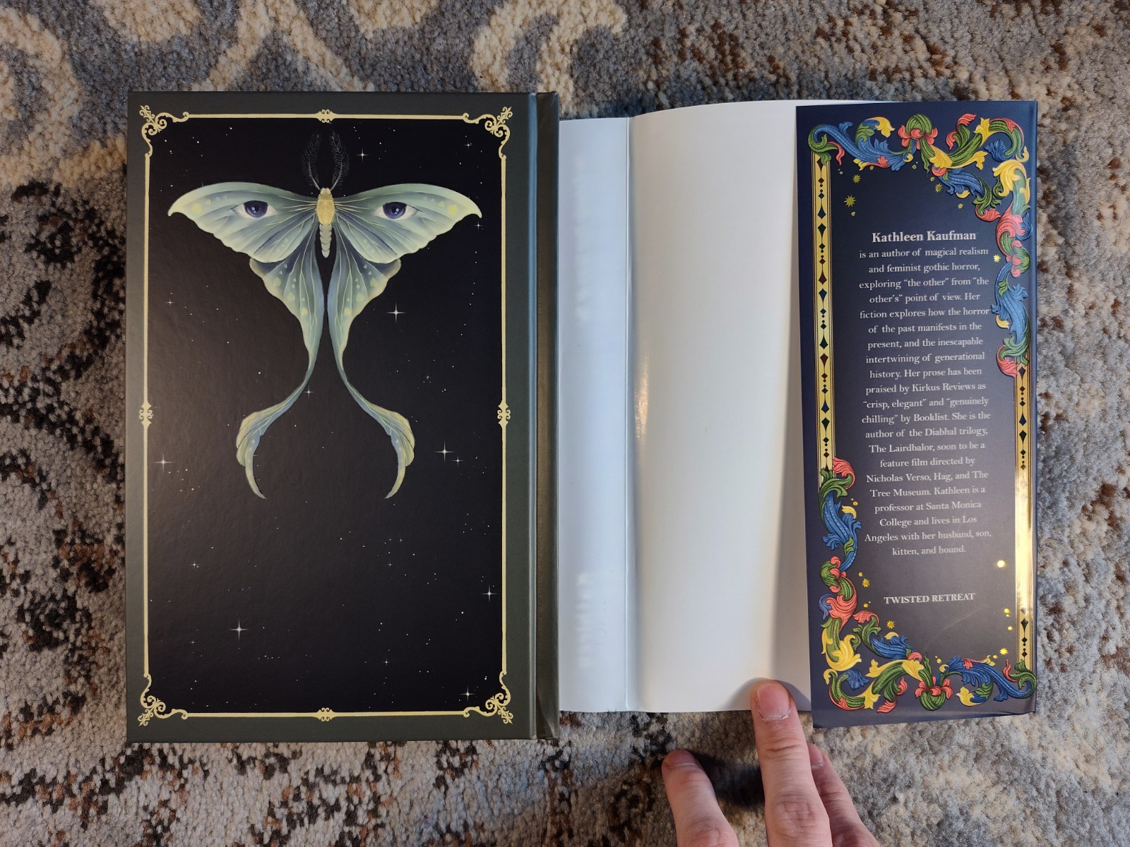SIGNED Mesmerist Nora Grey by Kathleen Kaufman – Twisted Retreat Hardcover HC