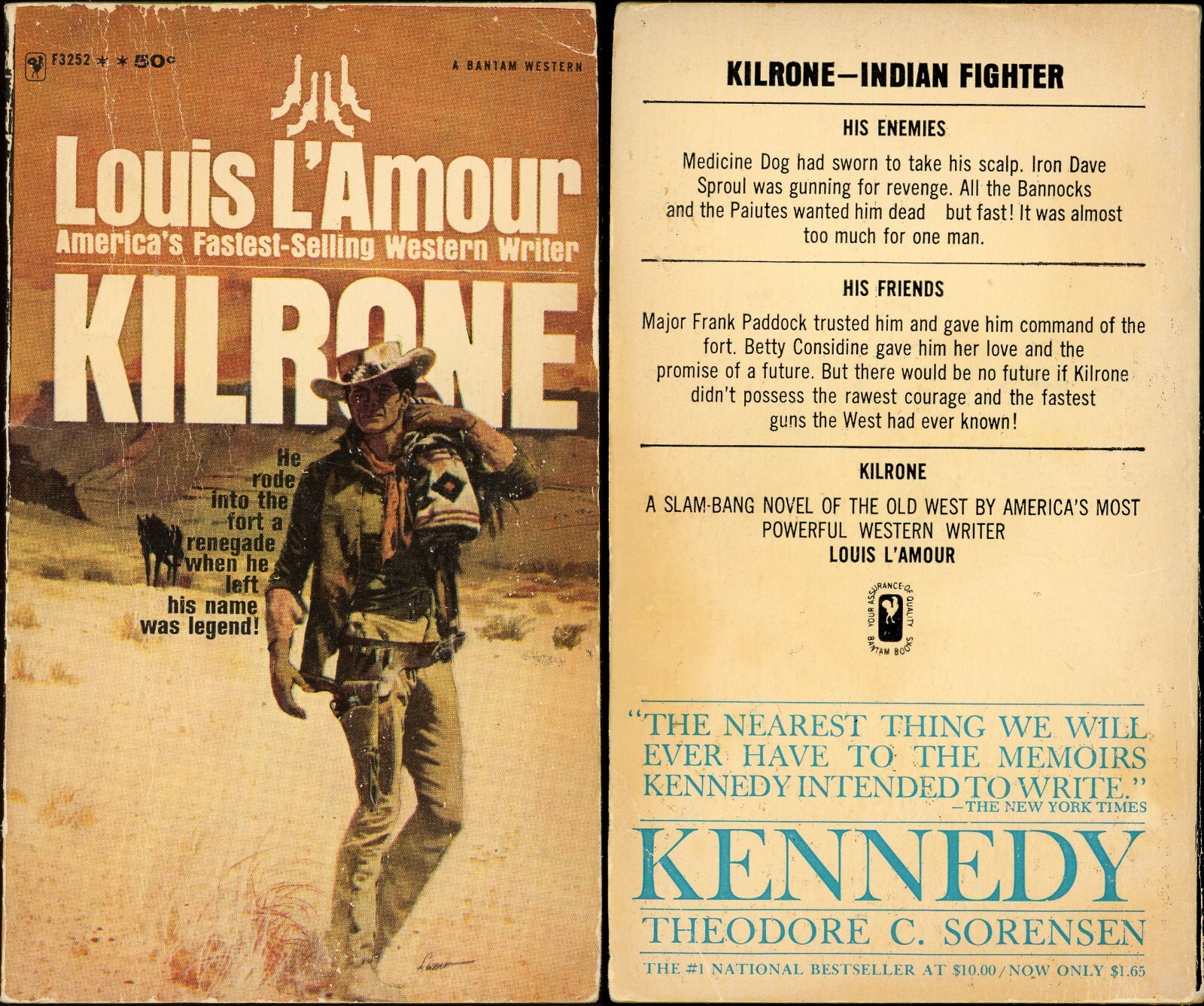 Western Action Adventure Lot of 8 Paperback by Louis Lamour