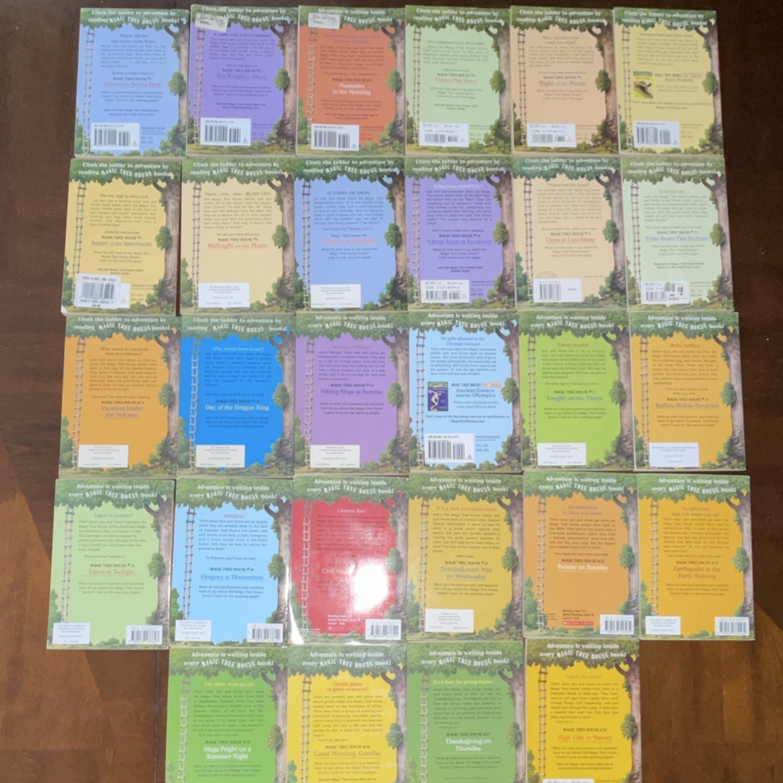 Mary Pope Osborne Magic Tree House Paperback Book Lot Ages 4-12 Fiction