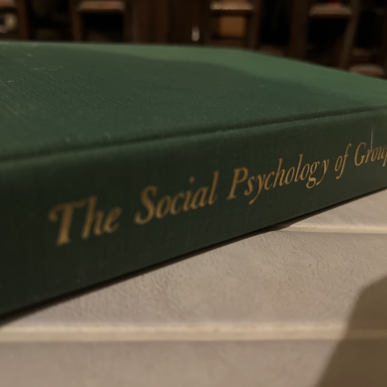 SOCIAL PSYCHOLOGY OF GROUPS By John W. Thibaut & Harold H. Kelley RARE 2nd print