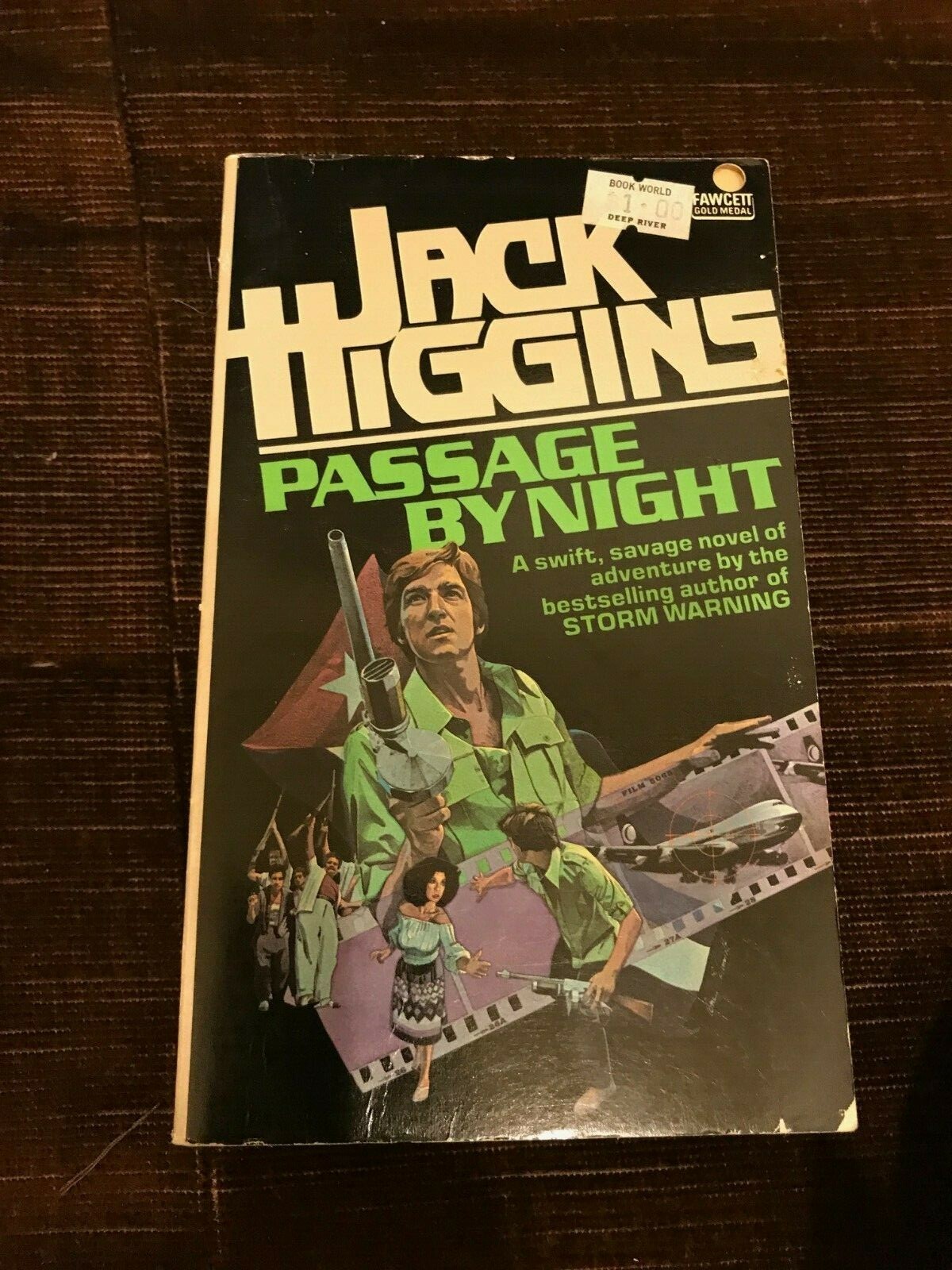 Passage by Night by Jack Higgins Paperback, 174 Pages, Published by Fawcett Cres