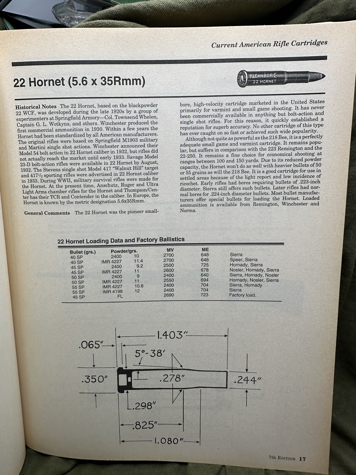 Cartridges of the World – 7th Edition,Revised and Expanded. 464 Pages. F. Barnes