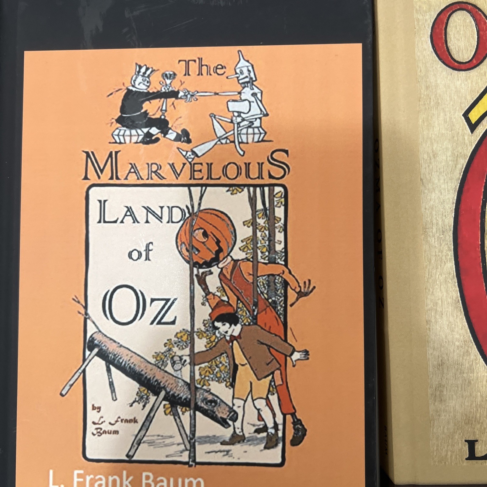 Lot of 6 L. Frank Baum OZ books: Ozma of OZ; Dorothy & The Wizard….. Hardcover
