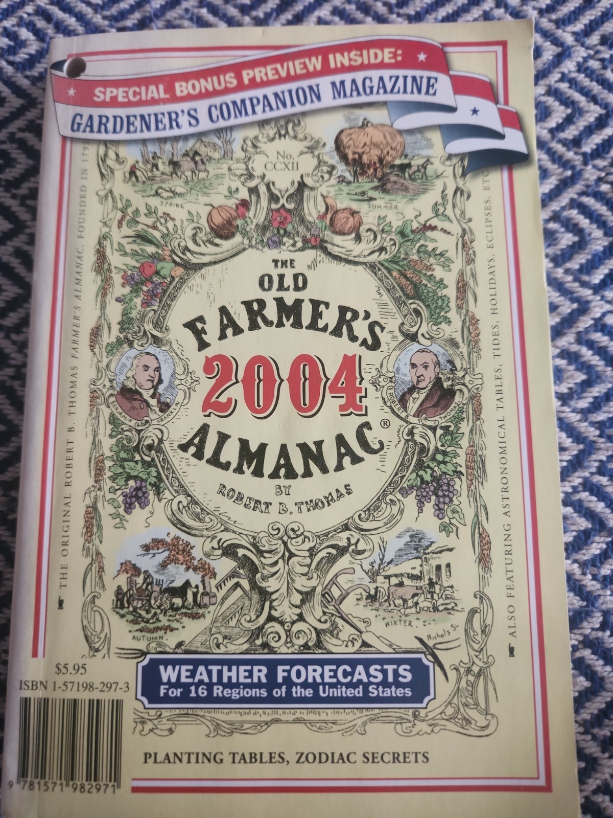 The Old Farmers Almanac 2004 – Hardcover By Almanac, Old Farmers