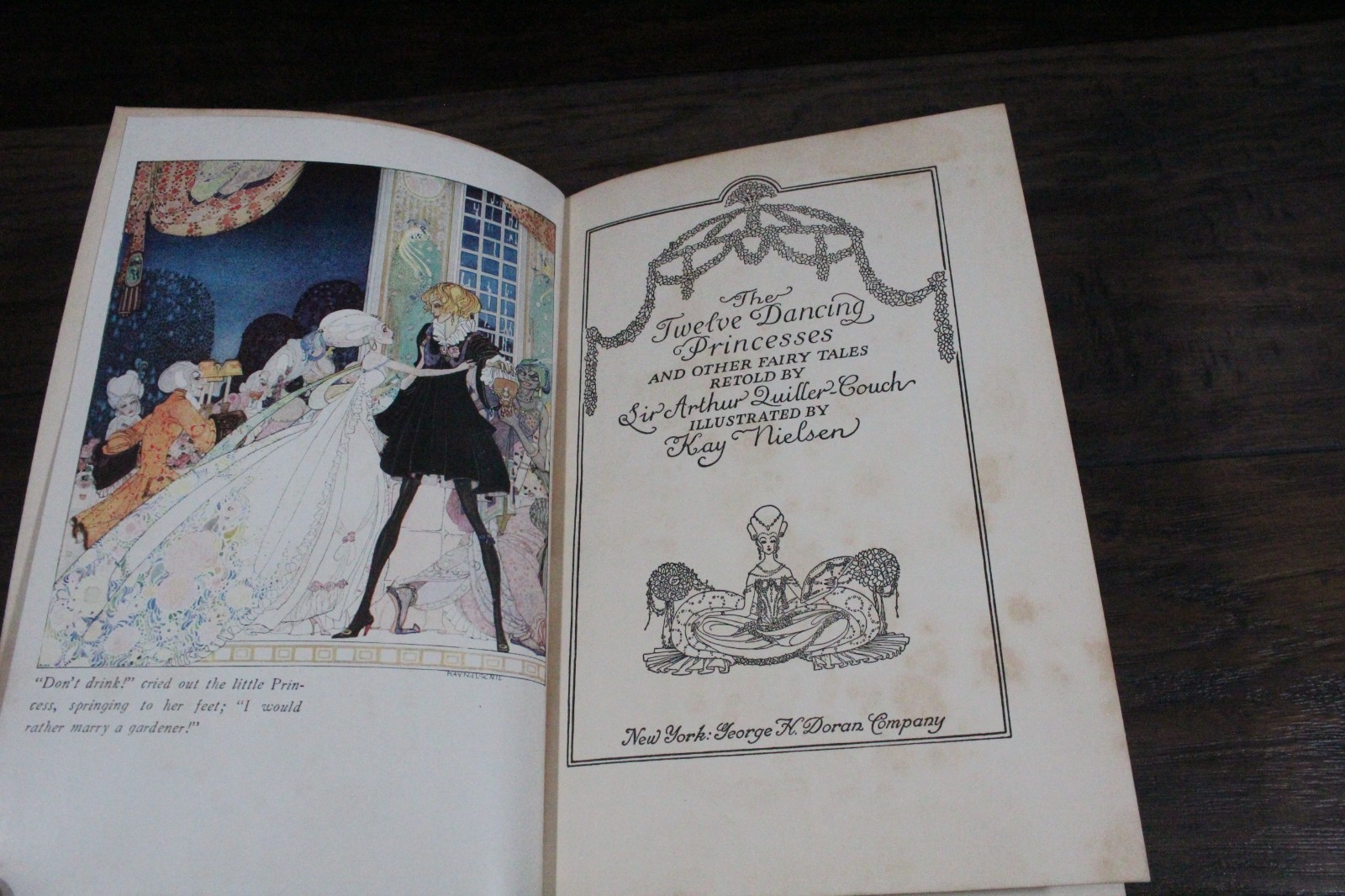 1920s The Twelve Dancing Princesses & other Fairy Tales by Arthur Quiller-Couch