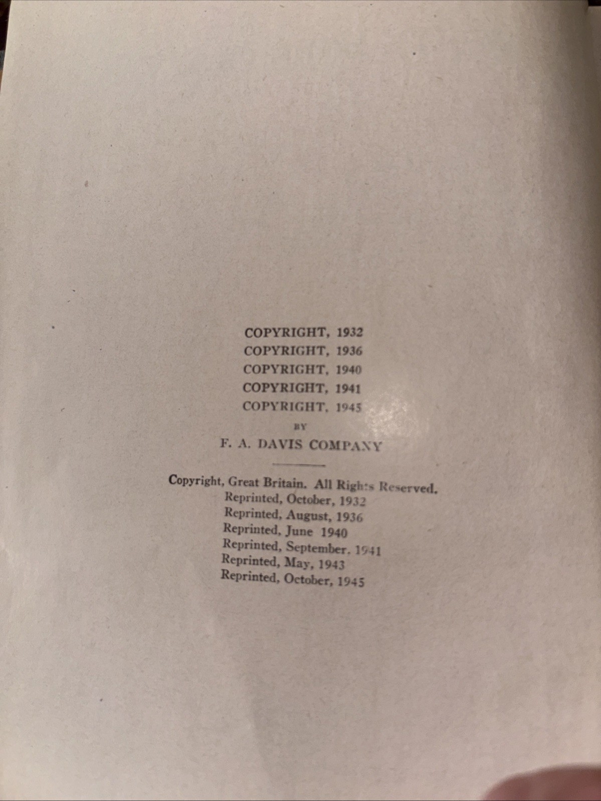 Text Book of pathology 1945, 5th Edition, Illustrated