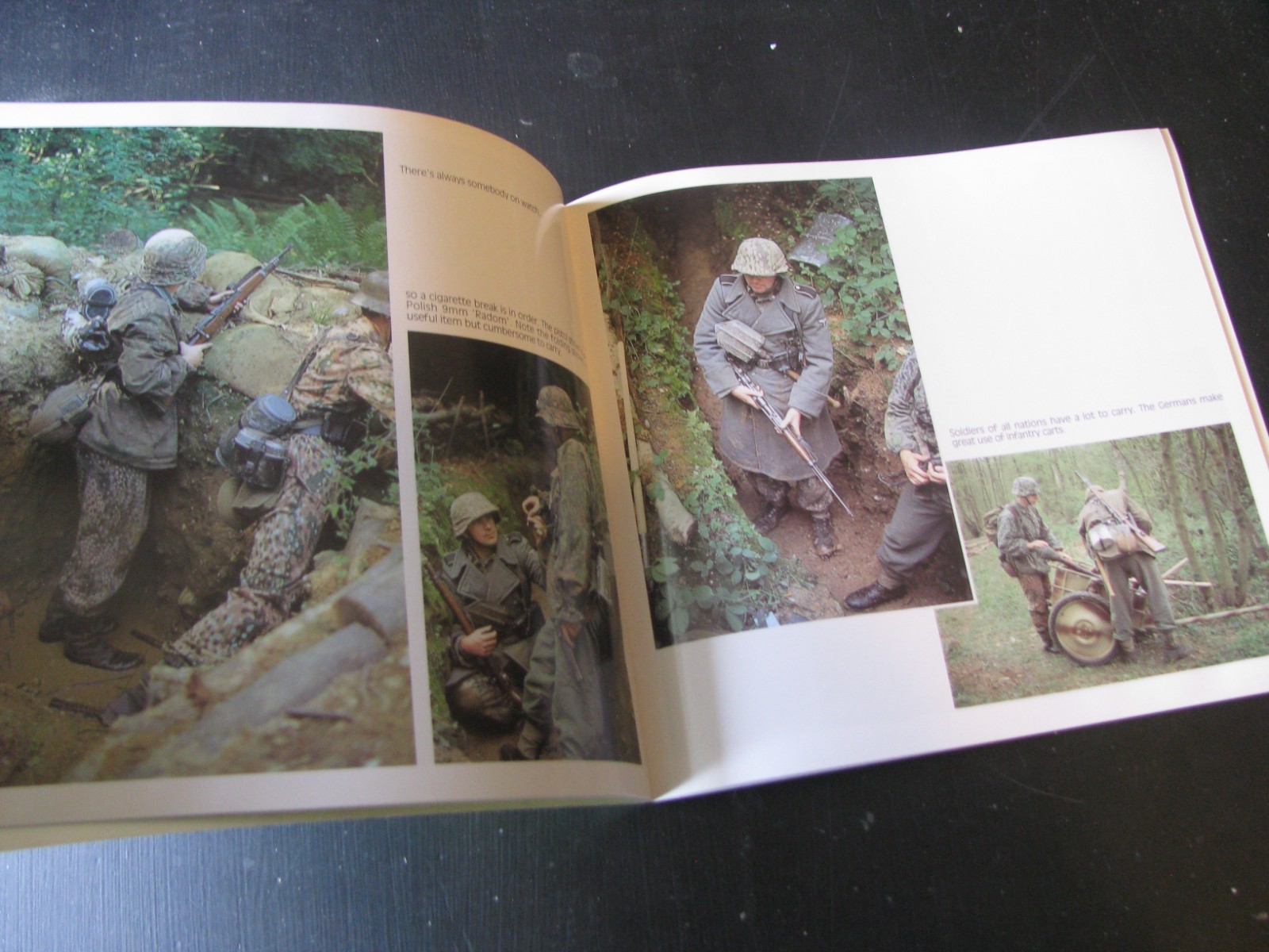 VERLINDEN WAR MACHINES #16 GERMAN INFANTRY IN WORLD WAR II VG/NN