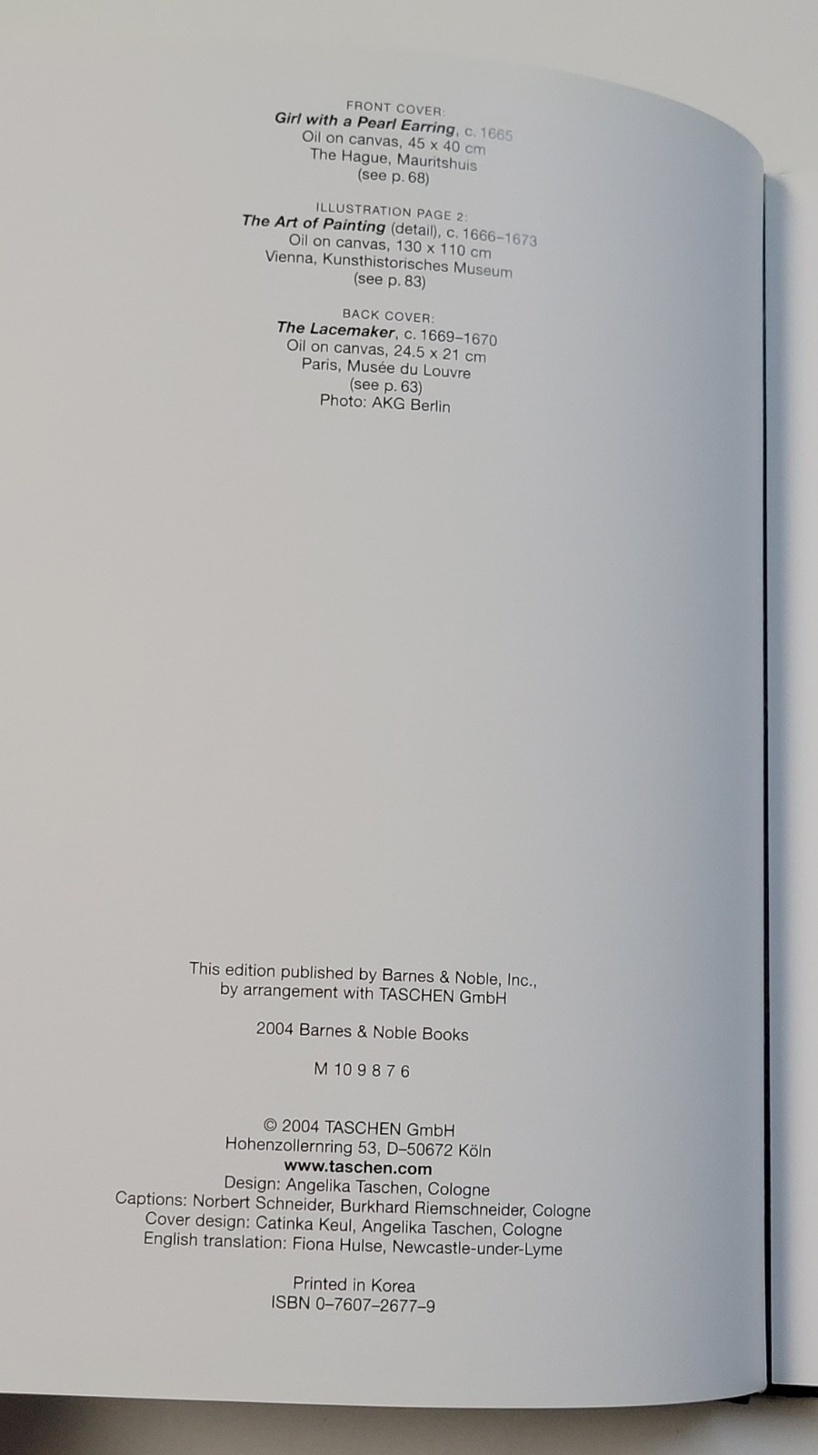 Vincent Van Gogh: The Complete Paintings (2 Volume Set) Hardcover & Vermeer Book