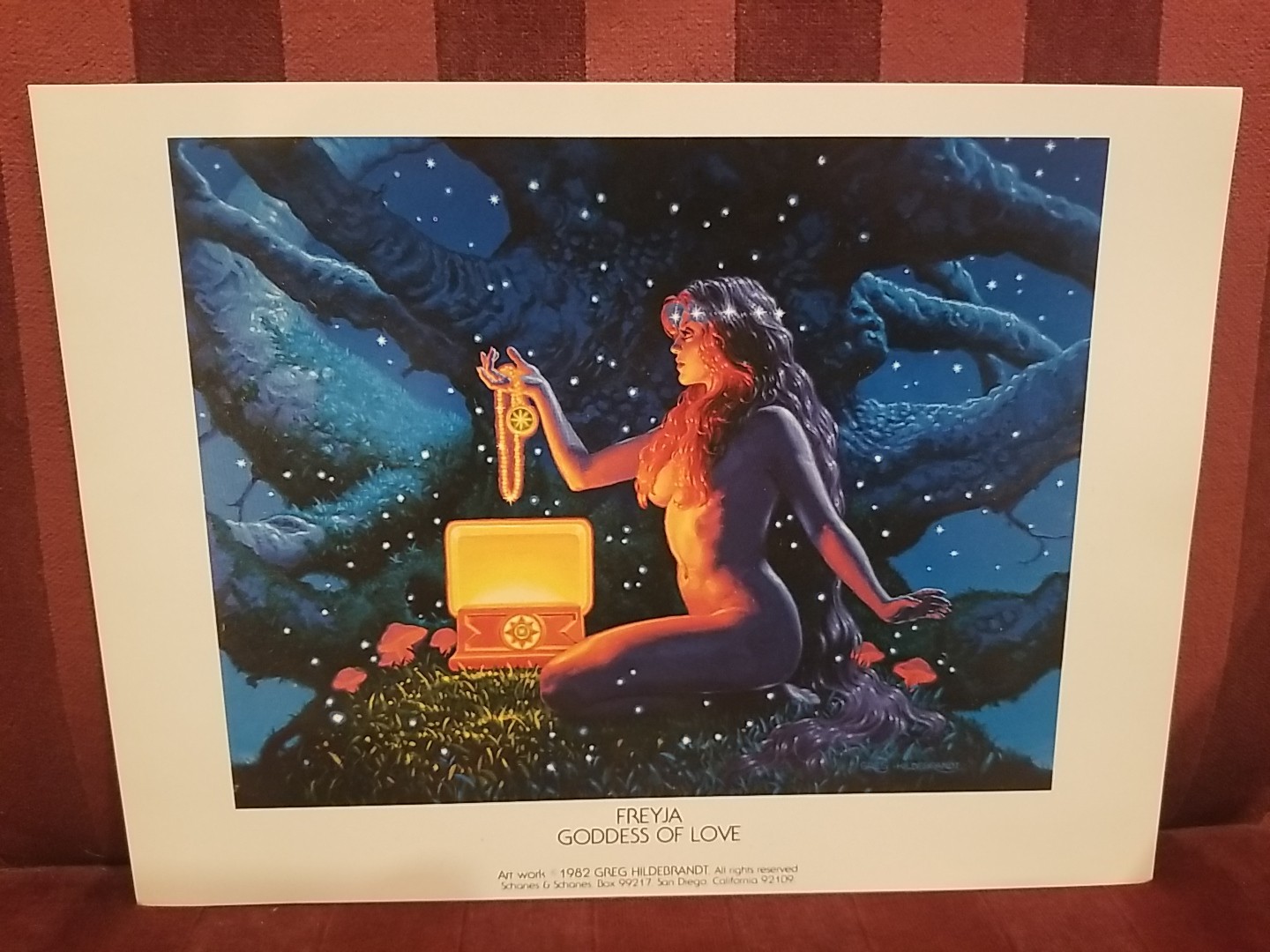 Greg Hildebrandt – Gods & Goddesses Signed/Numbered 838/2000 1982 6 Plates
