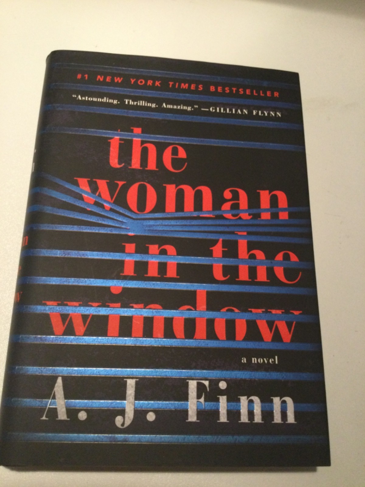 SIGNED- The Woman in the Window by A.J. Finn HC