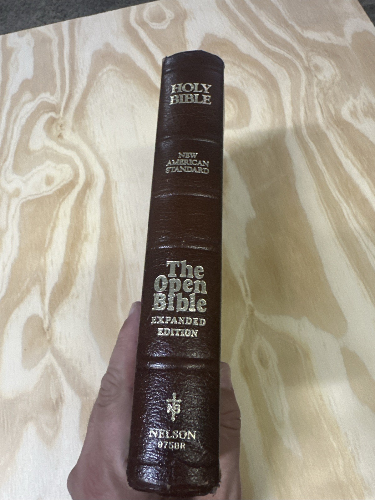 The Open Bible Expanded Edition American Standard Nelson 1985 Bonded Leather