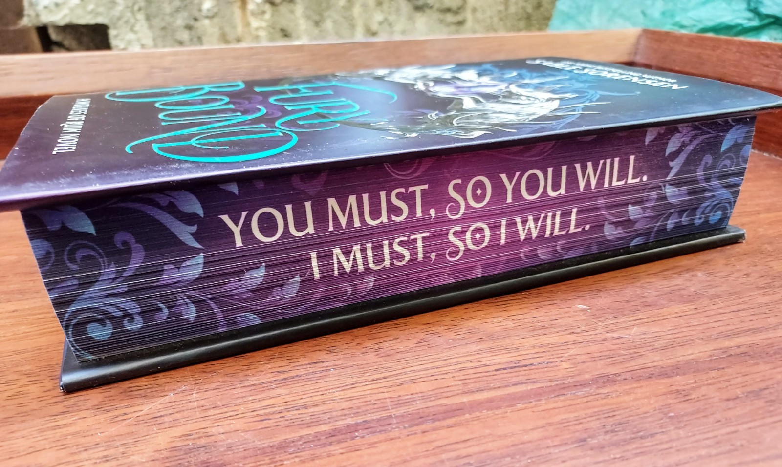 Fury Bound by Sable Sorensen 1st Edition (Target Exclusive Edition) Sprayed Edge