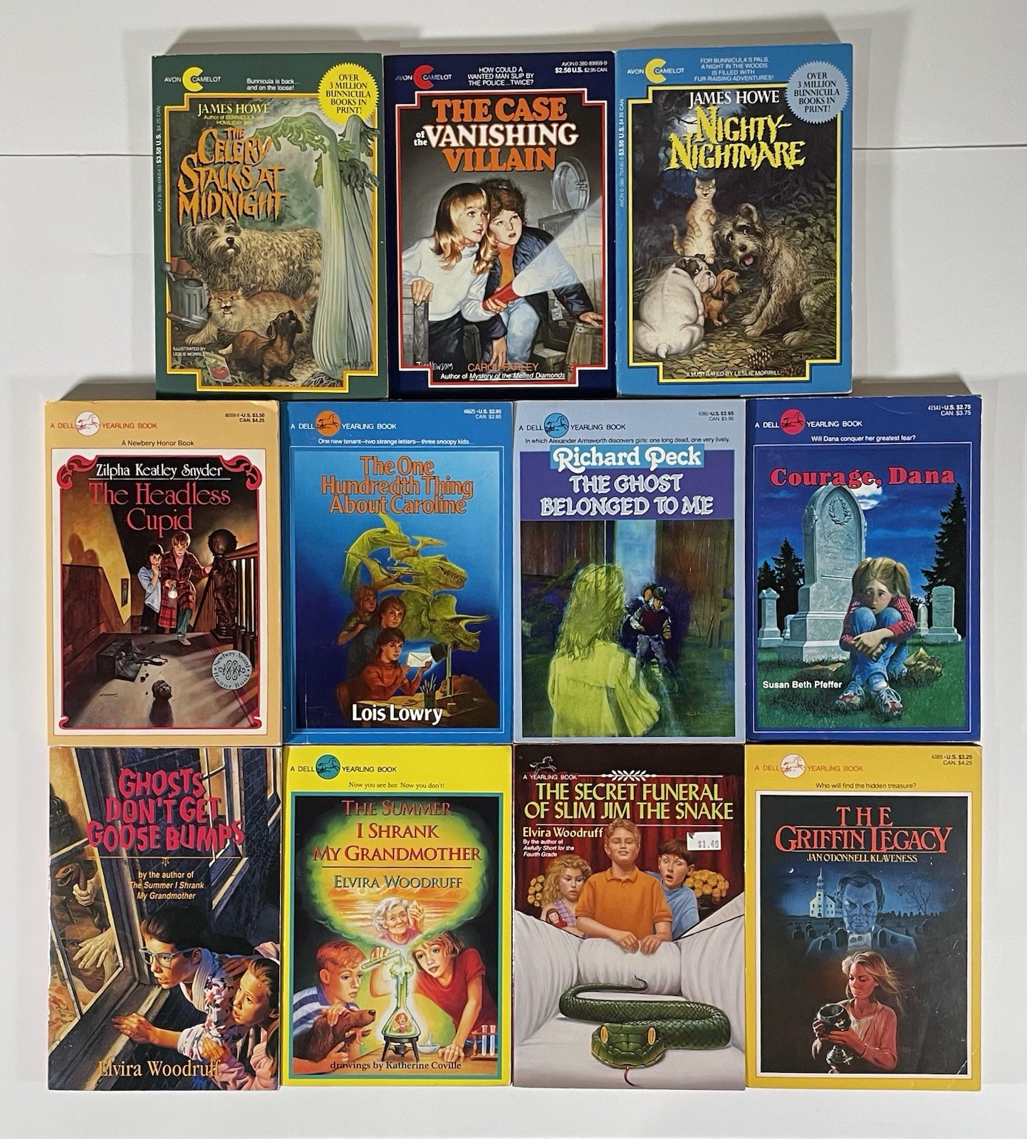 Mixed Lot Kids Spooky Scary Halloween Mystery Ghost Chapter Paperback Books