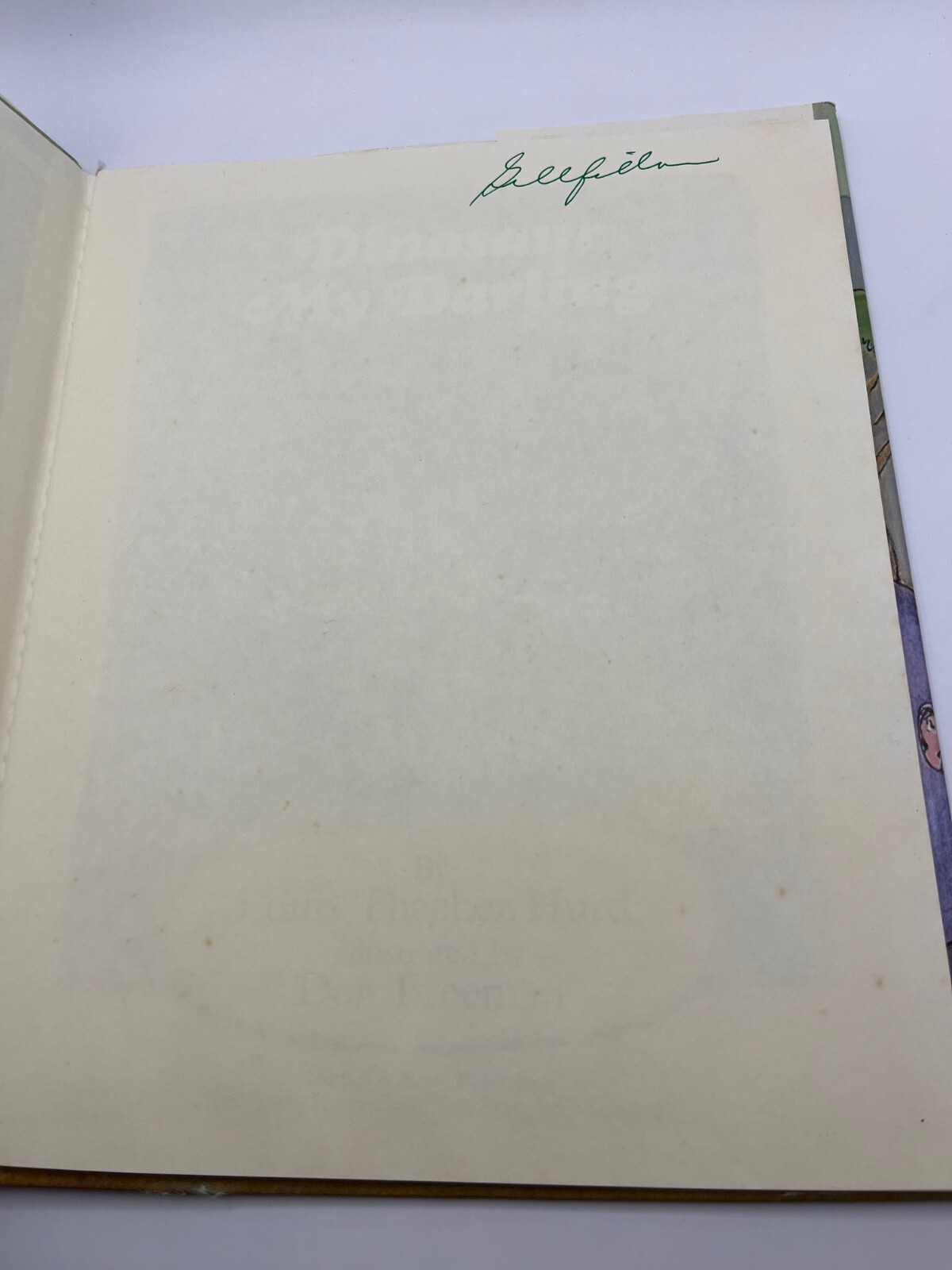 DINOSAUR MY DARLING by Edith Thacher Hurd, Illustrated by Don Freeman, 1st, HCDJ