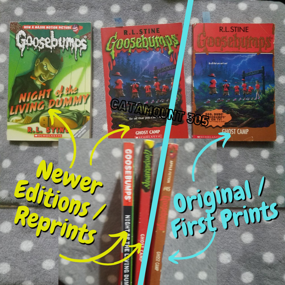 Goosebumps (RL Stine) ~ 1990s Series ~BUILD YOUR OWN LOT ~ Buy More & Save $$!