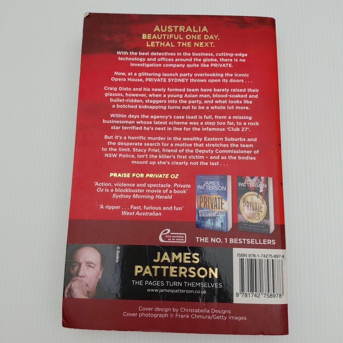 5 x Private Series by James Patterson Paperback Books – 4 Large – Delhi, Oz