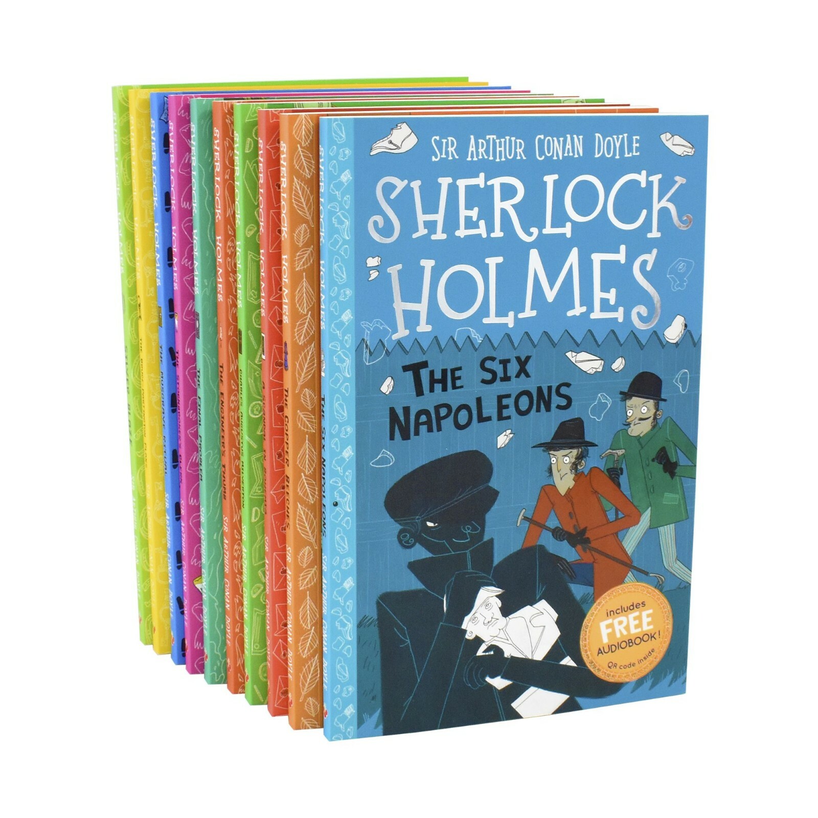 The Sherlock Holmes Children’s 10 Books (Series 2) by Sir Arthur Conan Doyle- PB