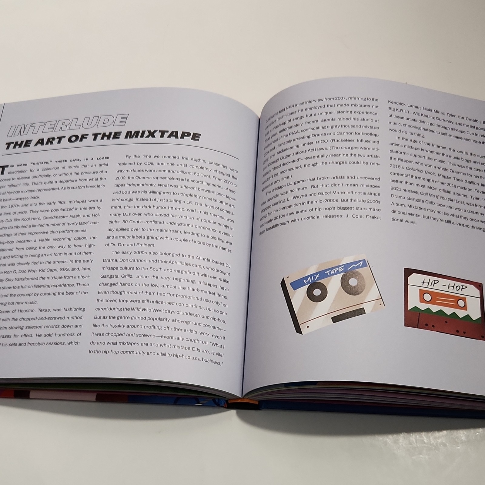 Ode to Hip-Hop: 50 Albums by Kiana Fitzgerald Hardcover 2023
