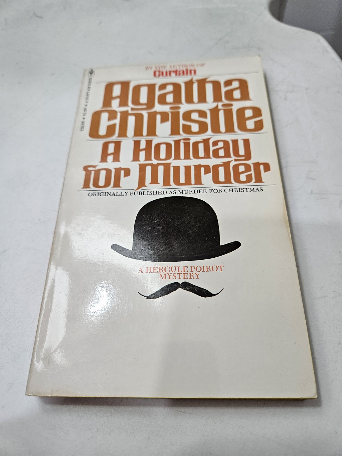 AGATHA CHRISTIE A Holiday For Murder 1976 1st Bantam PB 18th Printing Very Good!