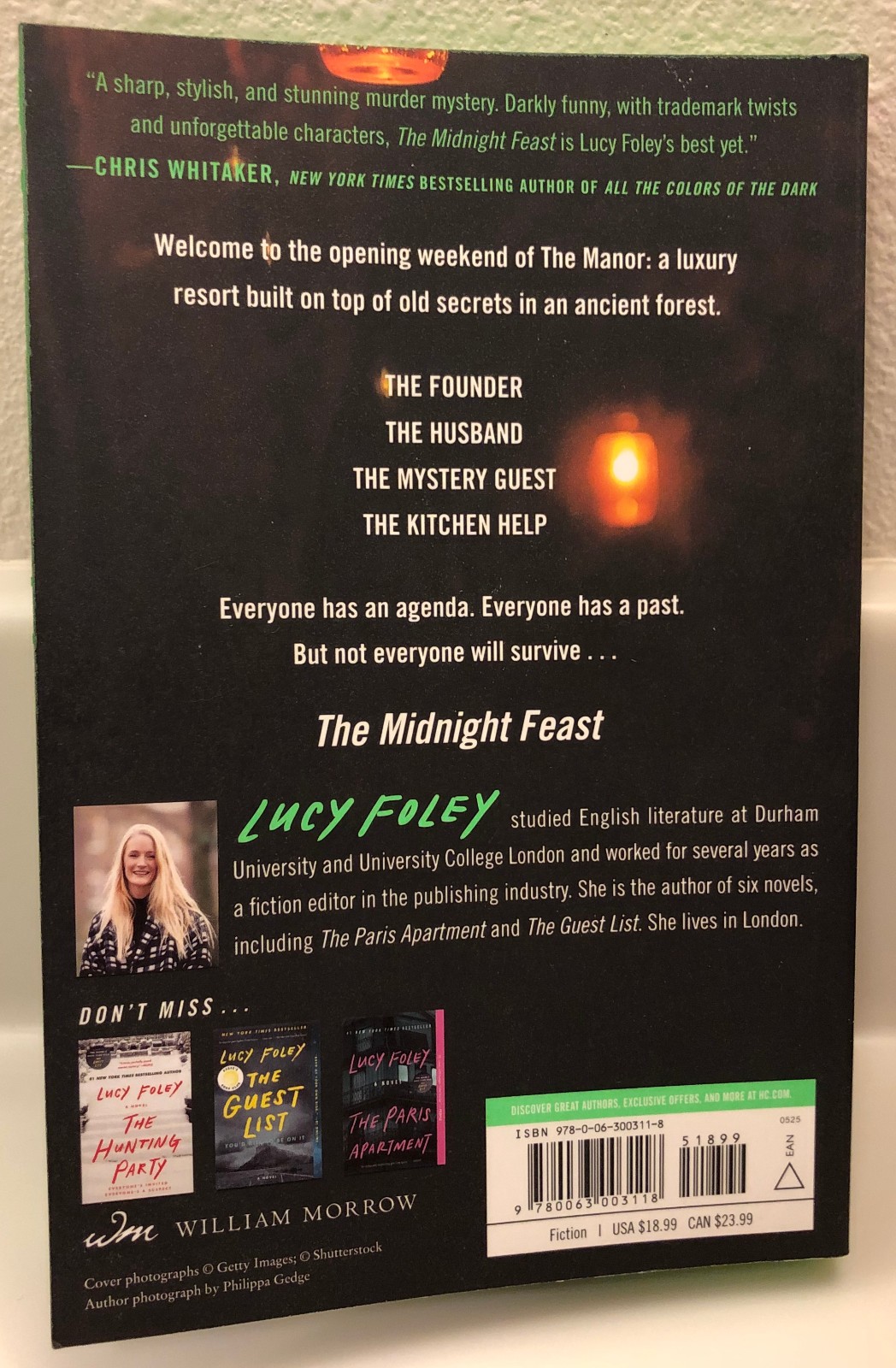 The Midnight Feast, Lucy Foley Twisty thriller Like new trade PB Darkly funny