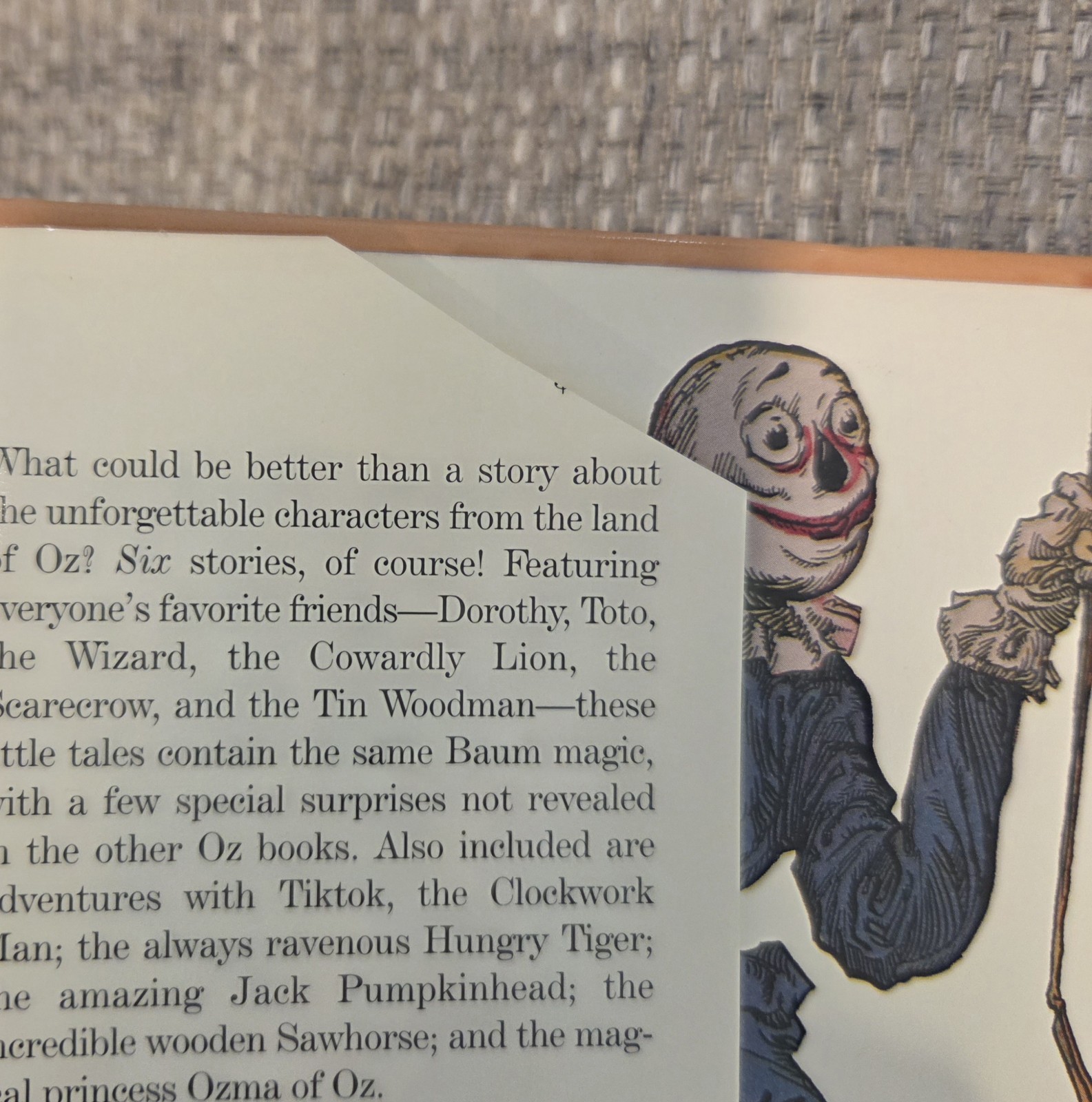 Little Wizard Stories Of Oz Hardback Reprint Vintage 1994 Book L Frank Baum