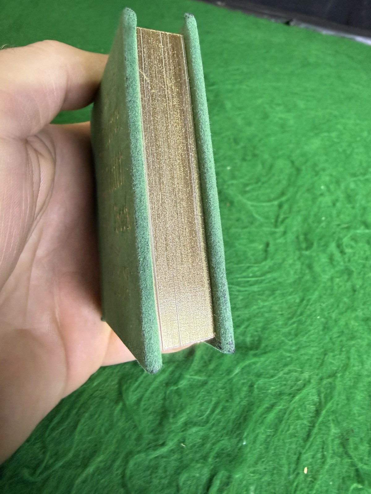 Witches’ Wealth Spell Book Mini Hardcover Gold Gilt Pages Abundance 1st Edition