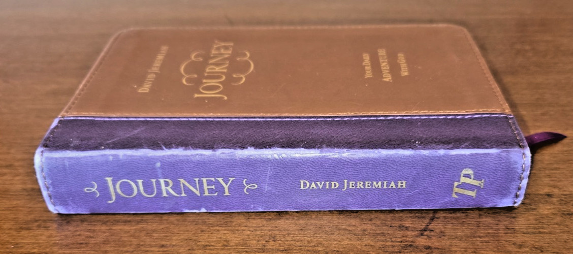 David Jeremiah JOURNEY ‘Your Daily Adventure With God’ Faux Leather Bound 2011