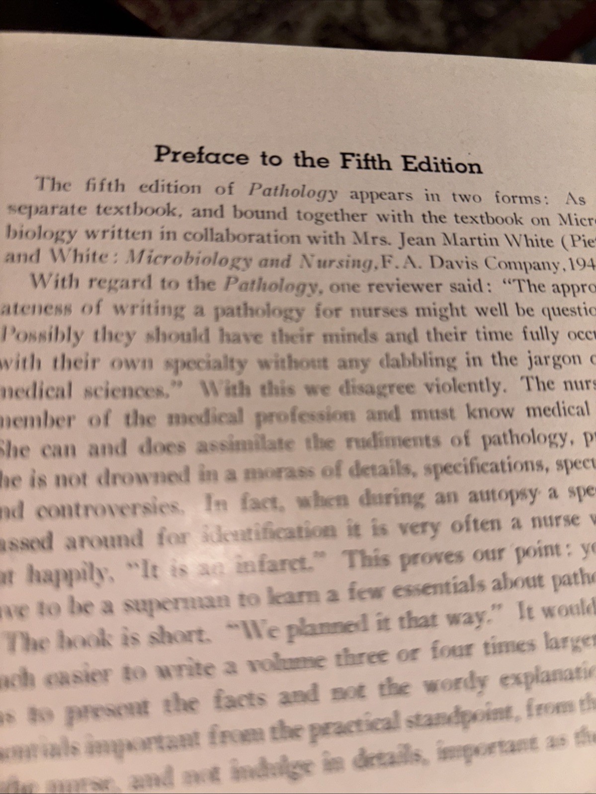 Text Book of pathology 1945, 5th Edition, Illustrated