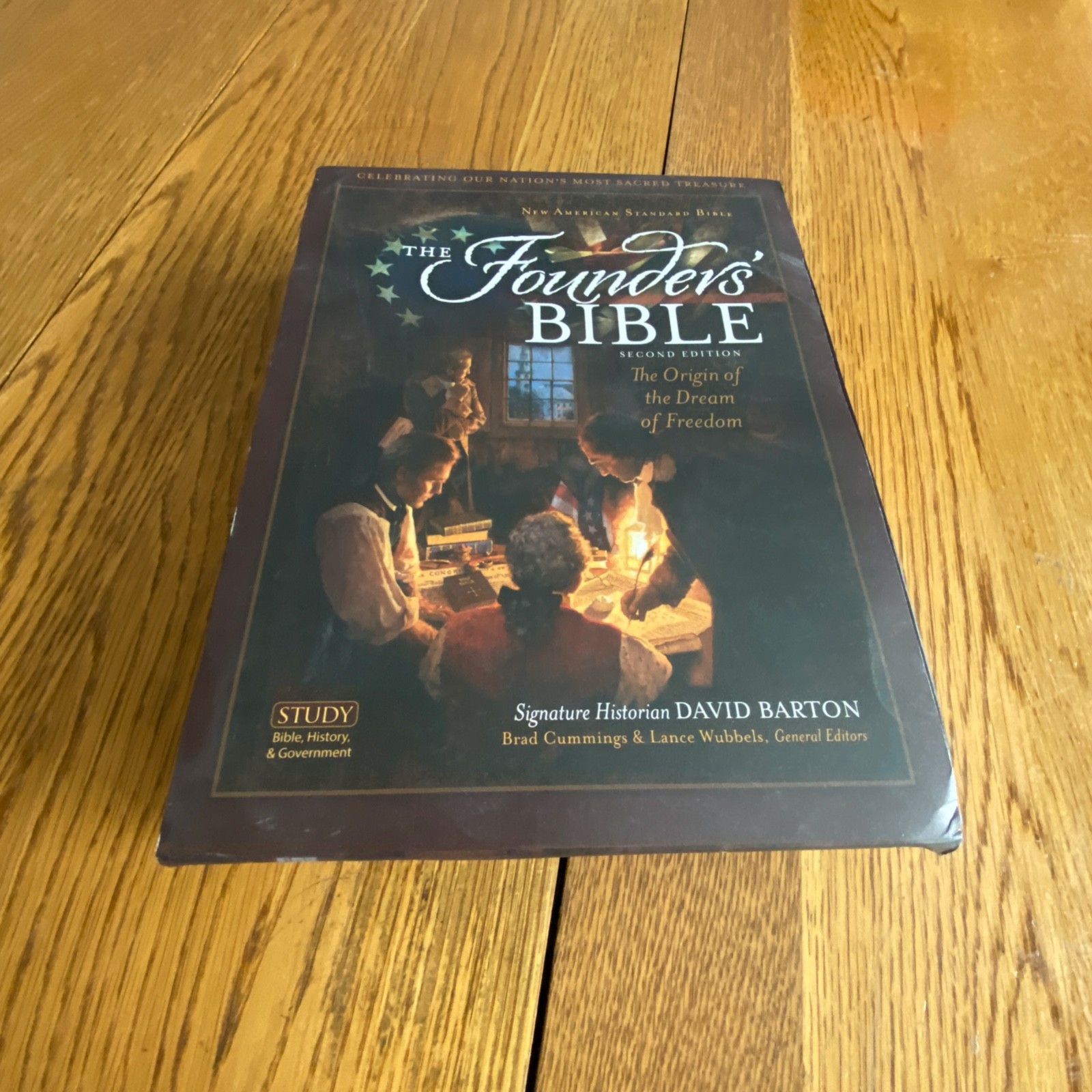 The Founders Bible NASB 2nd Edition Leathersoft Brown
