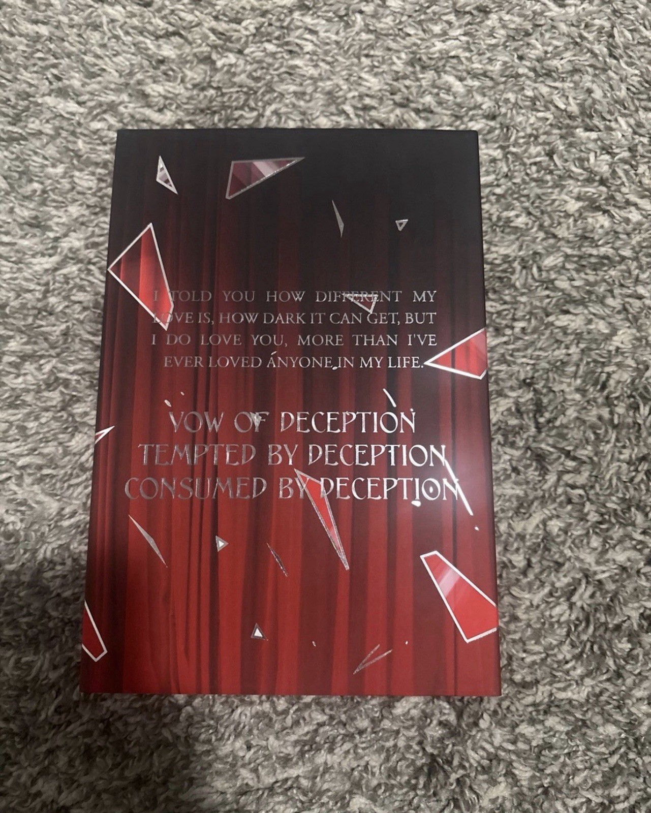 Rina Kent Deception Trilogy Books for days crate